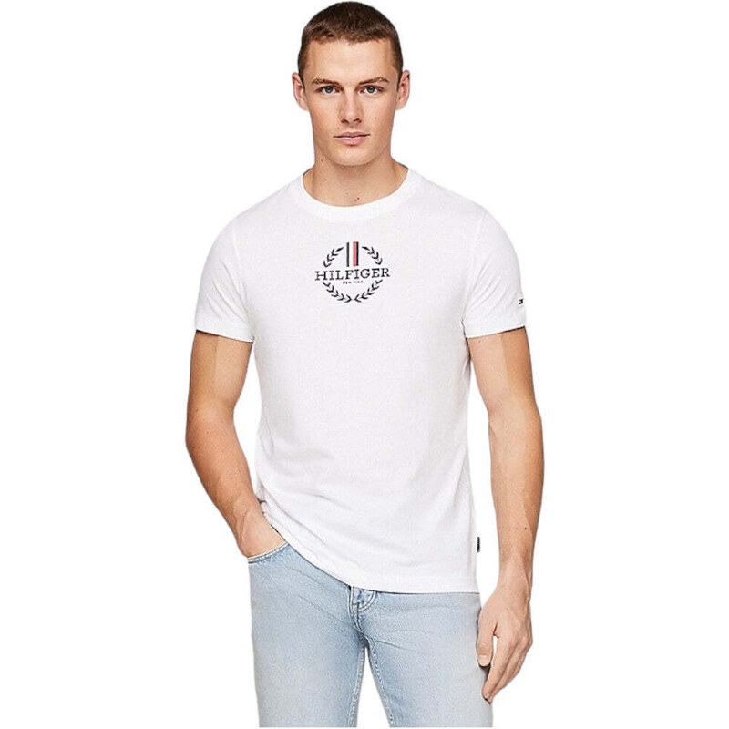 Tommy Hilfiger t-shirt bianco MW0MW34388