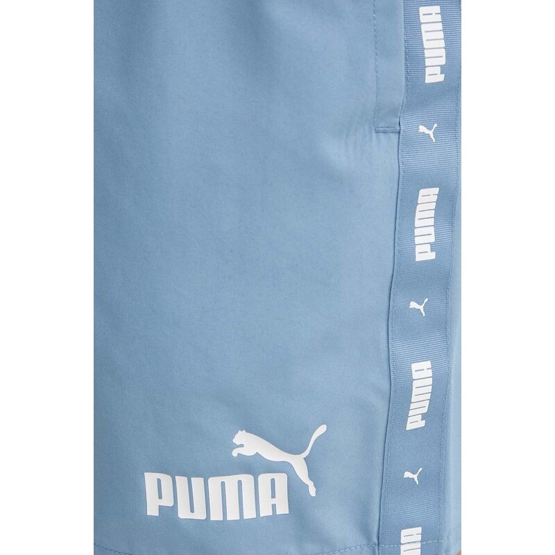 Puma pantaloncini da allenamento ESS+ Tape uomo colore blu