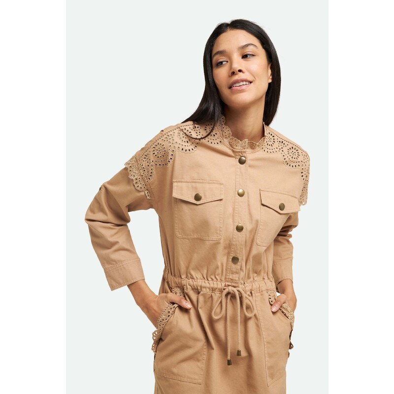 Twinset Abito in Canvas Beige
