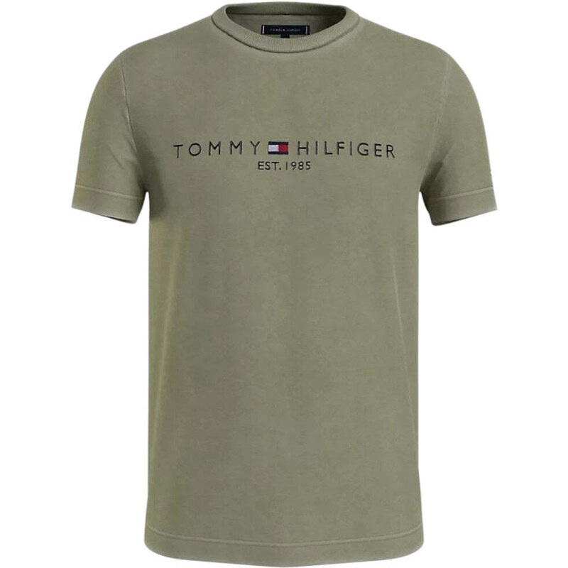 Tommy Hilfiger t-shirt verde oliva MW0MW35186