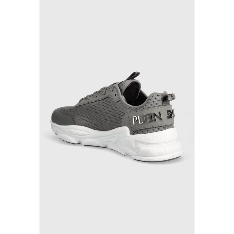 PLEIN SPORT sneakers Lo-Top colore grigio USC0608.STE003N.10