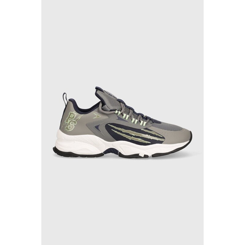 PLEIN SPORT sneakers Lo-Top Sneakers colore grigio USC0612.STE003N.7214