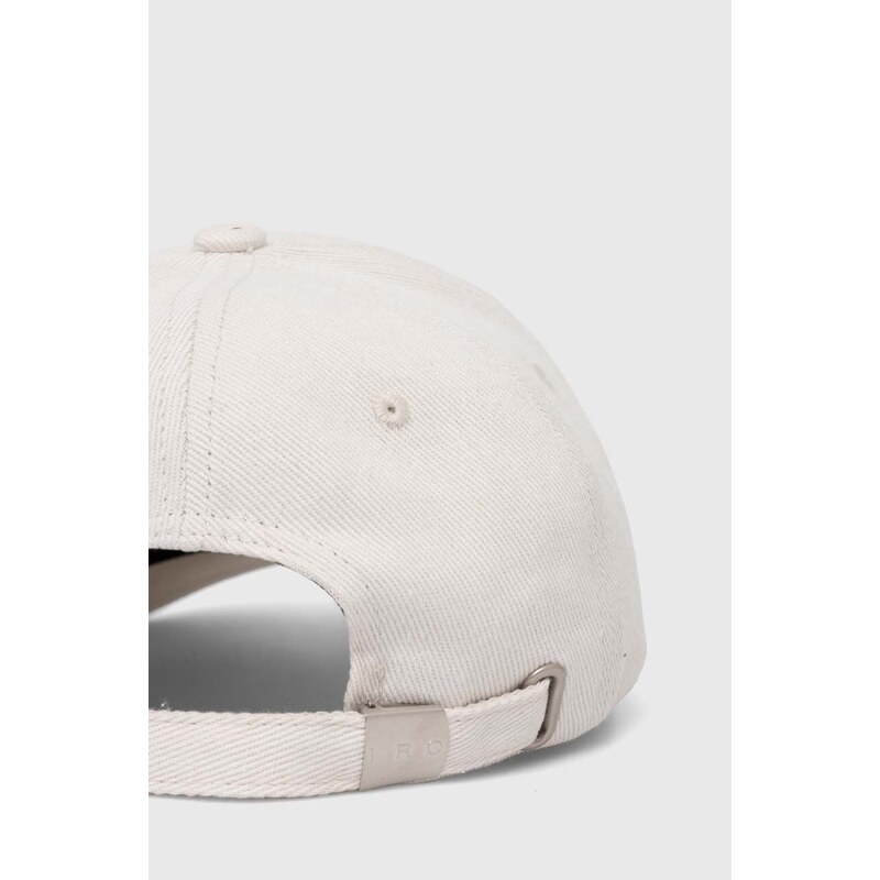 IRO berretto da baseball in cotone colore bianco con applicazione