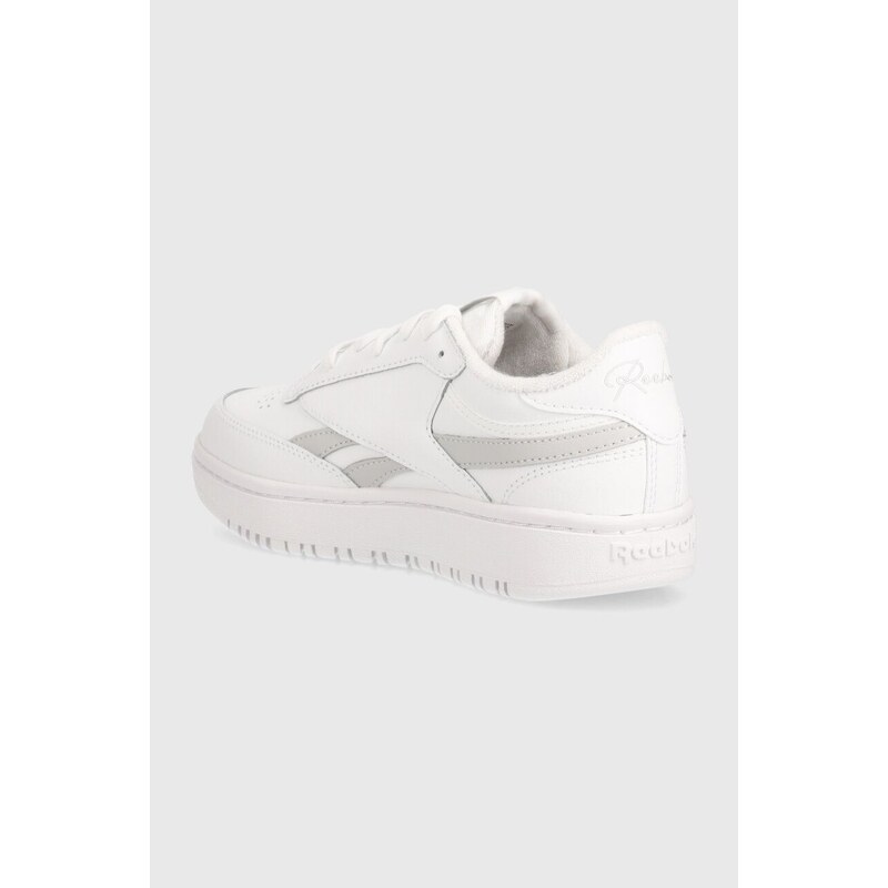 Reebok Classic sneakers in pelle Club C colore bianco 100074269