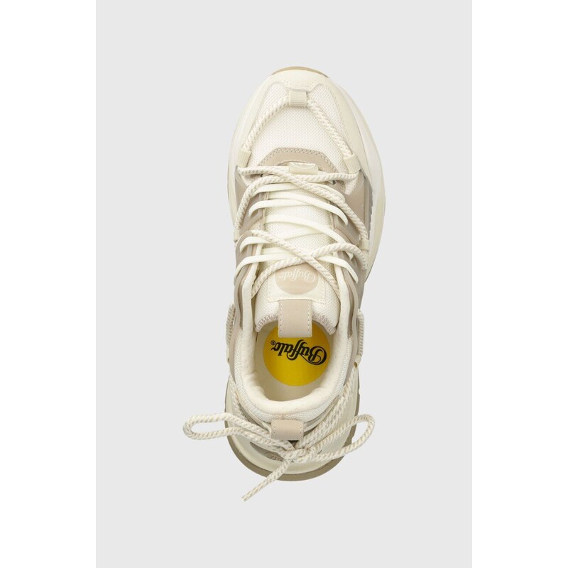 Buffalo sneakers Triplet Lace colore beige 1636001.CRE