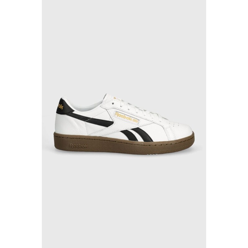 Reebok Classic sneakers in pelle Club C colore bianco 100202325