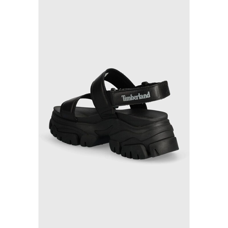 Timberland sandali in pelle Adley Way Sandal donna colore nero TB0A5URZ0151