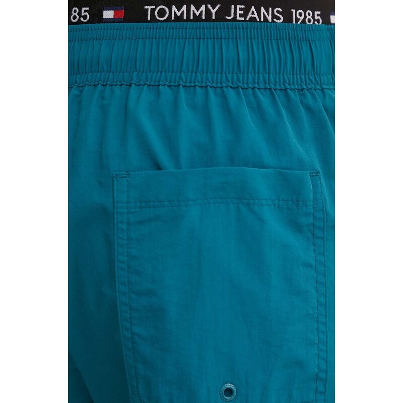 Tommy Jeans pantaloncini da bagno colore verde UM0UM03141