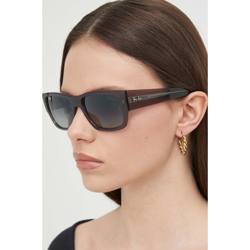 Ray-Ban occhiali da sole donna colore grigio