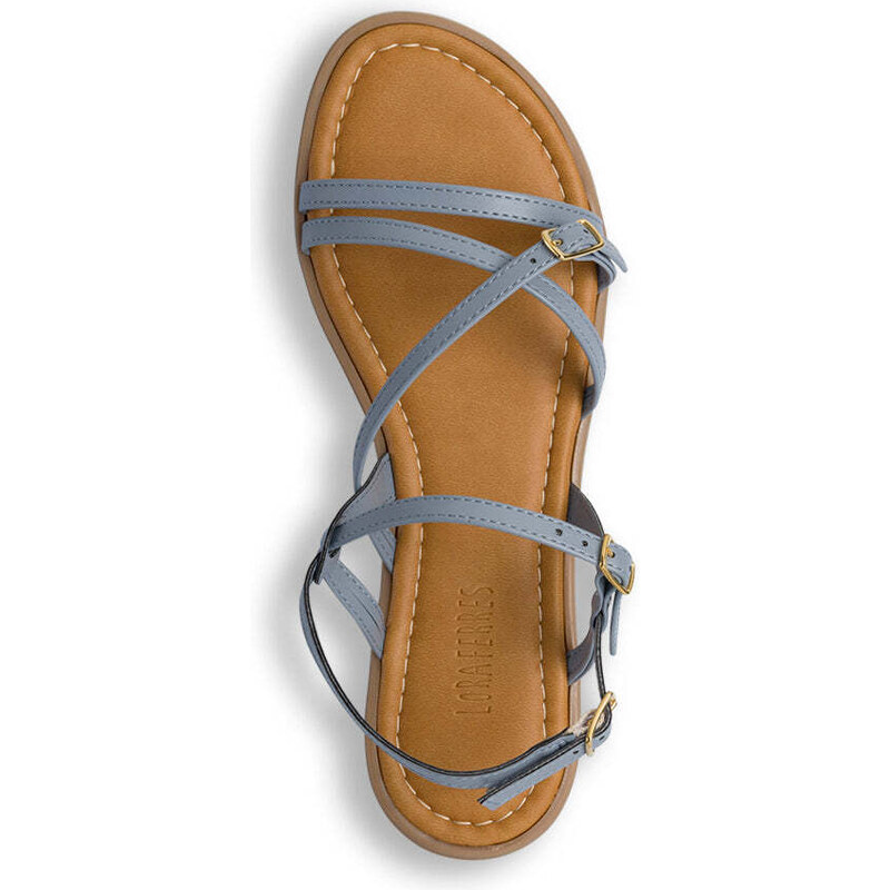 Sandali bianchi Comodi e Flessibili da Donna con Tacco basso P Smart