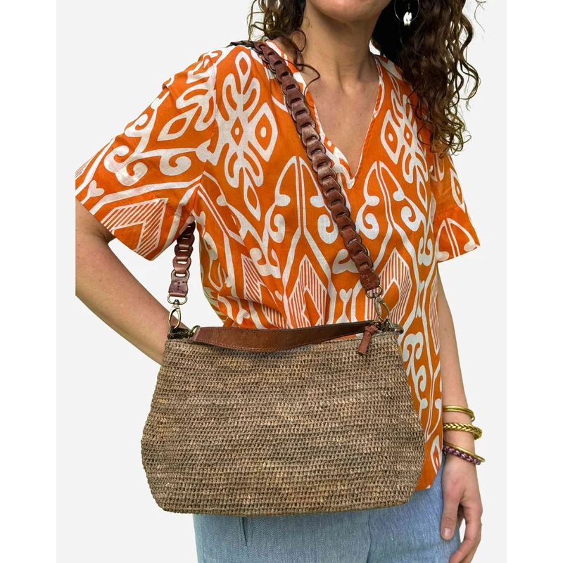 Ibeliv Borsa In Rafia Mihaja Dark Tea Stileo it ibeliv-borsa-in-rafia-mihaja-dark-tea-stileo-it