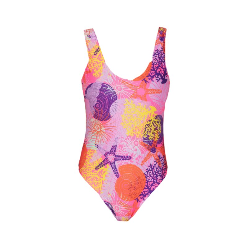 Maillot De Bain Femme David Aqua Wear - Style Olympique - Taille 42 à 48 - Gris Foncé - Neuf Avec Étiquette