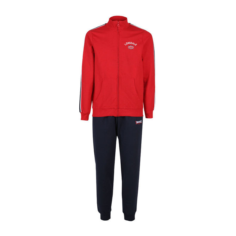 Kappa tuta sportiva da uomo Villos comoda per sport tempo libero e viaggi i pantaloni da jogging e la giacca da allenamento sono traspiranti ad asciugatura rapida taglie S4XL Colore rosso L