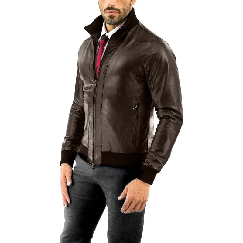 Bracciale Maserati - Jewels - Pelle Marrone - Tridente Blu -JM223AVE15