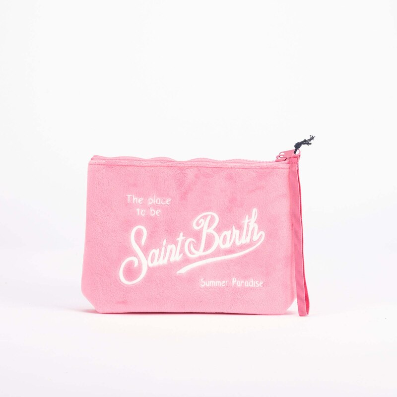 Mc2 Saint Barth Pochette Aline In Scuba Con Stampa Bandanna Rosa ALIN001/02639L main image 1