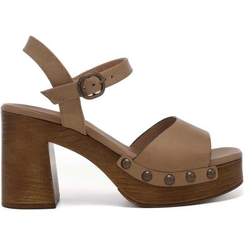 NeroGiardini Sandali Tamigi col Lino