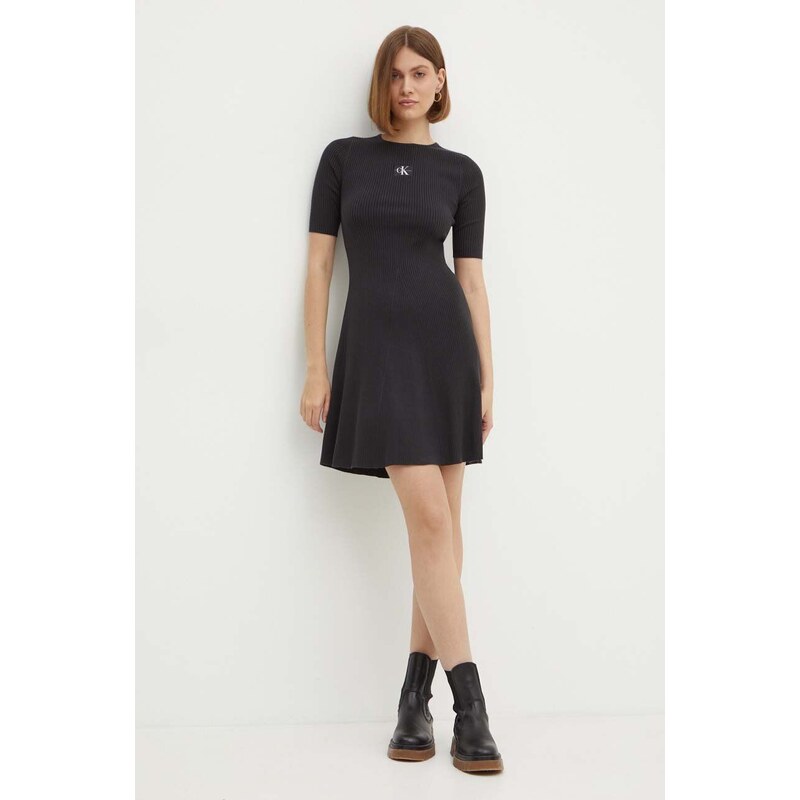 Calvin Klein Jeans vestito colore nero J20J223519