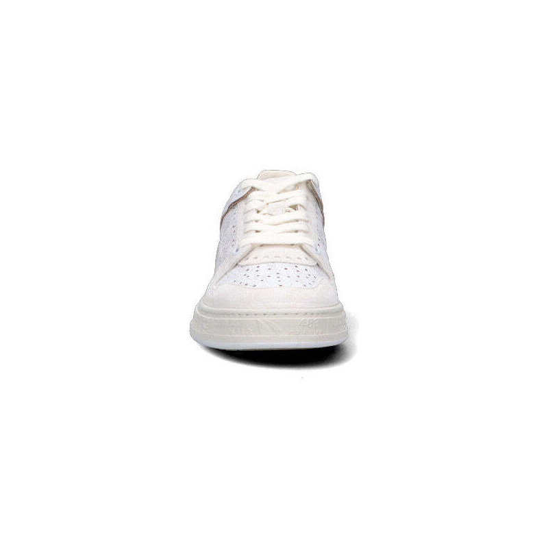 PREMIATA Sneaker donna bianca/azzurra in pelle SNEAKERS