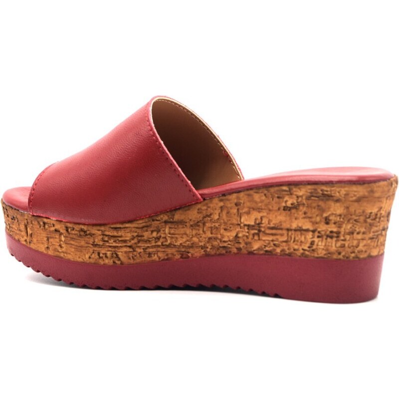 Sabots CIABATTA SANDALO En Véritable Cuir - Zeppa Femme - Taille 38 Neuves
