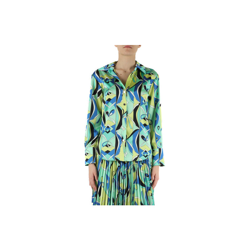 GUESS Camicia Uomo Maniche Corte Con Stampa Eco Fluid - Materiale Riciclato - 2