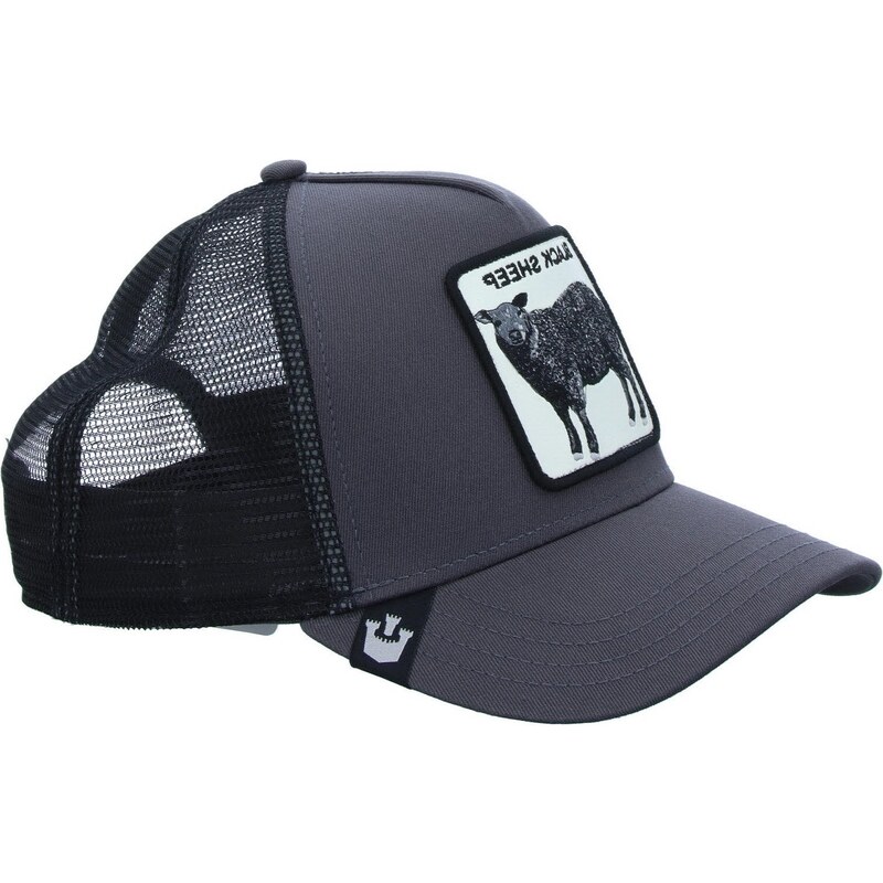 Berretto Goorin Bros 'Black Sheep' Verde – Unisex, 100% Acrilico, Con Patch Pecora, Taglia Unica