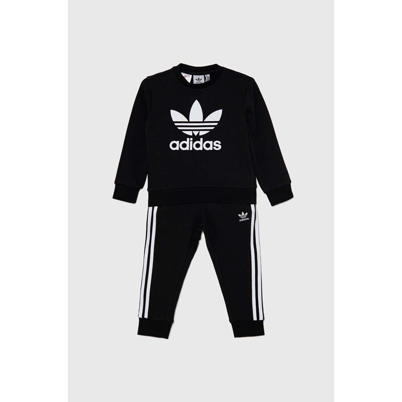 adidas Originals tuta per bambini TREFOIL CREW SE colore nero IY4784