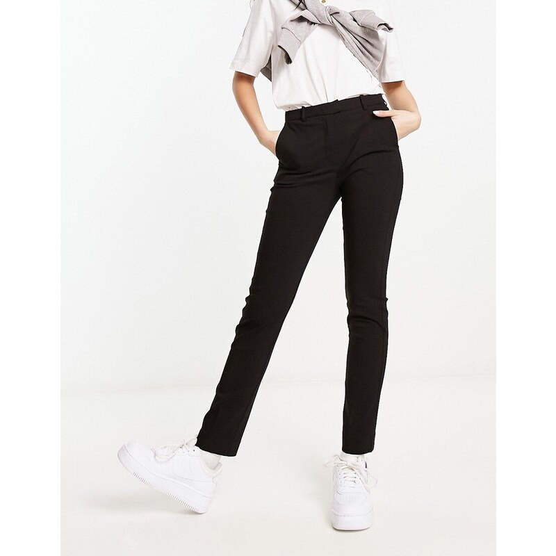 Mango Pantaloni sartoriali blu scuro-Black