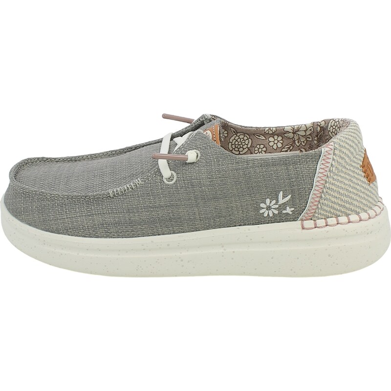 Scarpe Hey Dude rosa da donna Wendy Slub Canvas 40063
