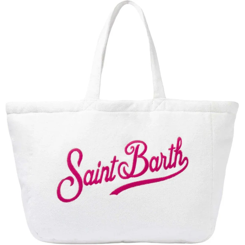 Mc2 Saint Barth Borsa Beach Tote Double in spugna e cotone