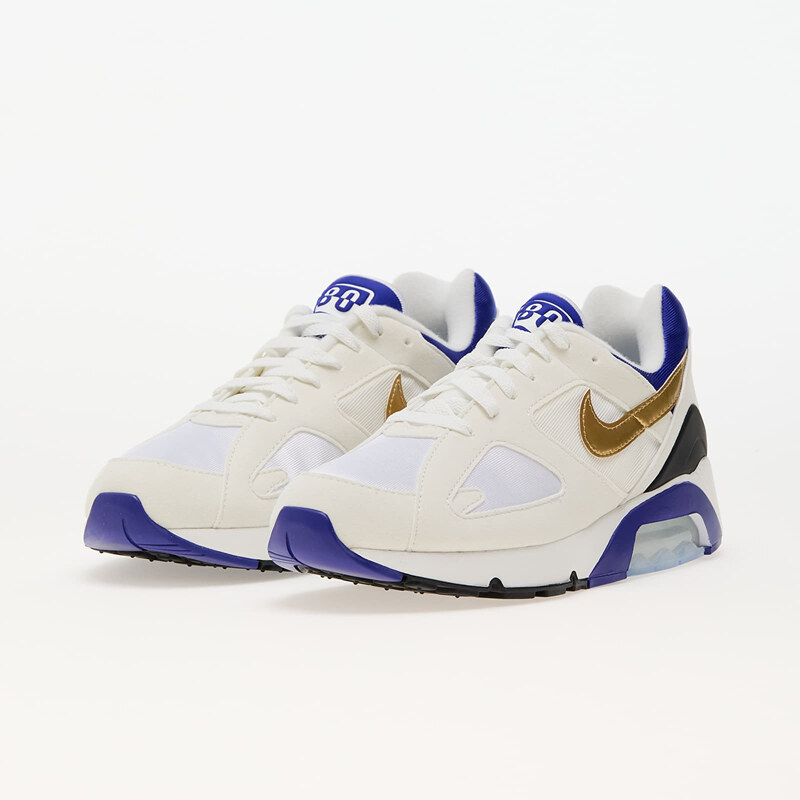 Nike Air 180 Summit White/ Metallic Gold-Concord-Black
