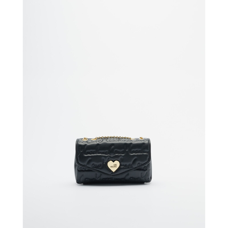 LOVE MOSCHINO: Borsa In Pelle Sintetica - Nero | Borsa A Tracolla Love Moschino Jc4079pp1fla0 266