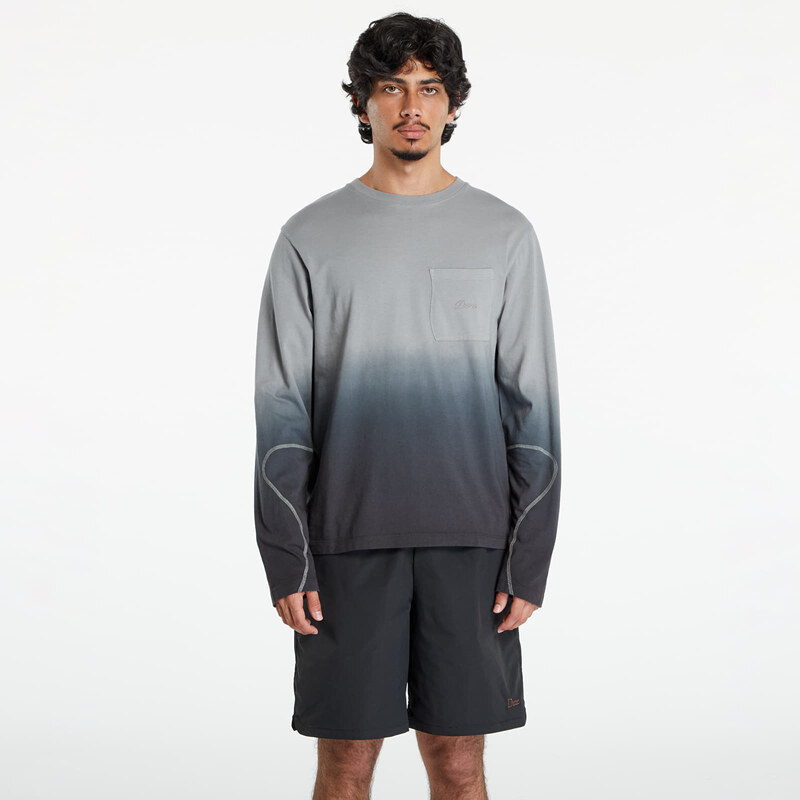 Maglietta Dime Gradient Long Sleeve T-Shirt UNISEX Charcoal