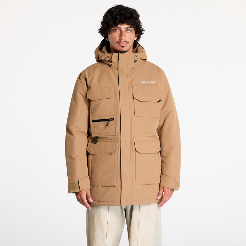 Columbia Landroamer Giacca Foderata Uomo – Impermeabile Omni-Tech, Isolamento Riciclato, Fodera In Flanella, Multitasche