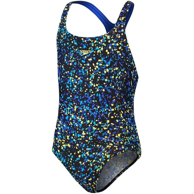 Speedo Costume Intero Piscina Due Pezzi Racerback Nero Mango Donna
