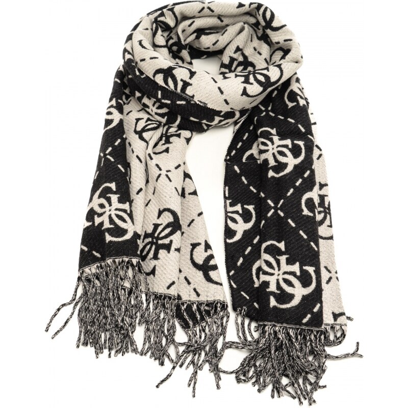 Guess Scialle Sciarpe Guess Scontate Guess Sciarpa Da Donna Con - Main Image