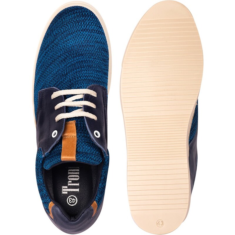 Neman Europe SL Masaltos scarpe con rialzo uomo modello Pesaro blu