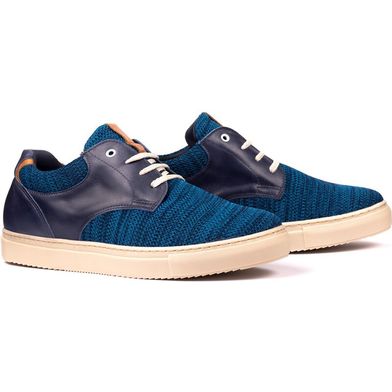 Neman Europe SL Masaltos scarpe con rialzo uomo modello Pesaro blu
