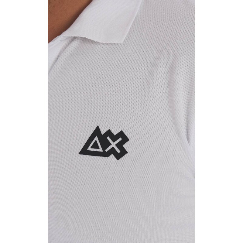 POLO SUN 68 SPORT MANICA LUNGA, Colore Bianco