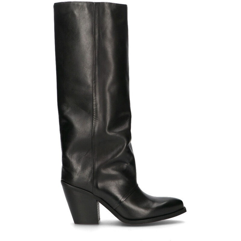 DOROTHYD Stivale donna nero in pelle STIVALE