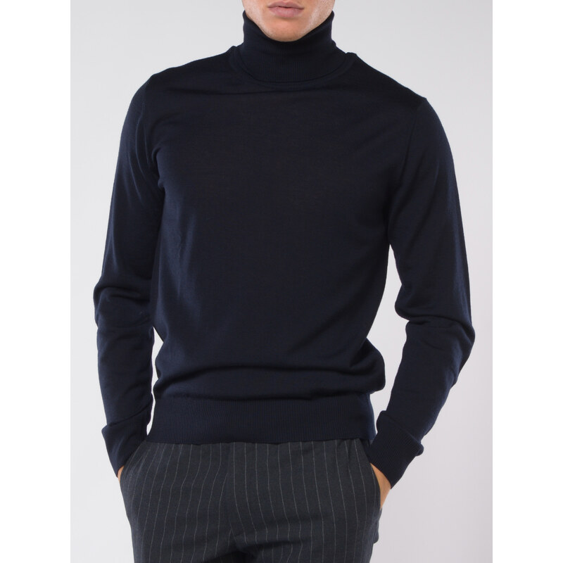 maglia da uomo Emporio Armani dolcevita in lana