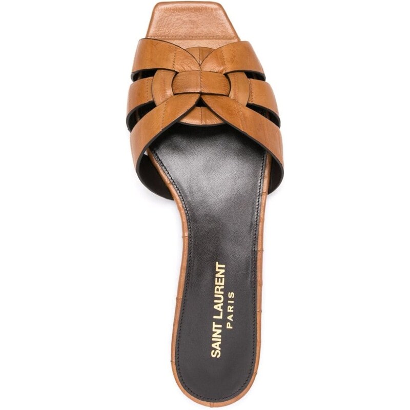 Saint Laurent Tribute Flat Sandals