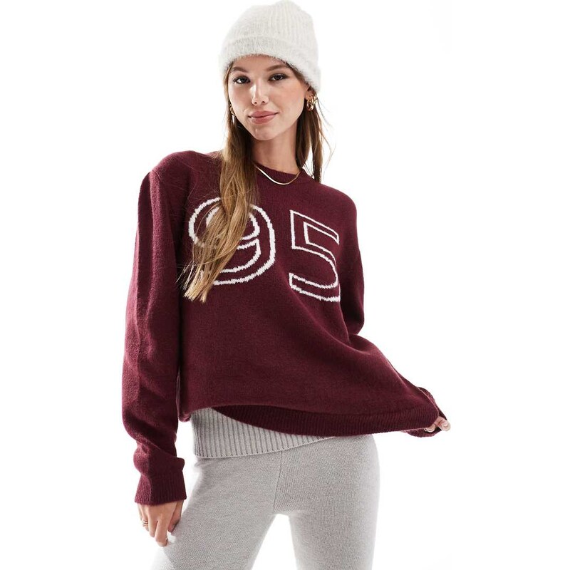 Asos Design Maglione Collo Alto Corto ASOS DESIGN Maglione Soffice