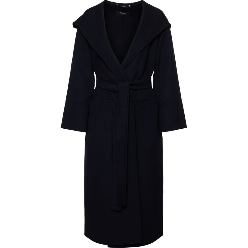 S MAX MARA Cappotto Lungo Fabio In Lana Con Cintura - Stileo.it S MAX MARA Cappotto Lungo Fabio In Lana Con Cintura - Stileo.it
