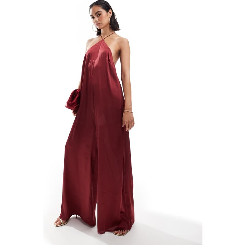 Tuta Asos Abbigliamento Casa ASOS DESIGN Tuta Jumpsuit Con Gonna