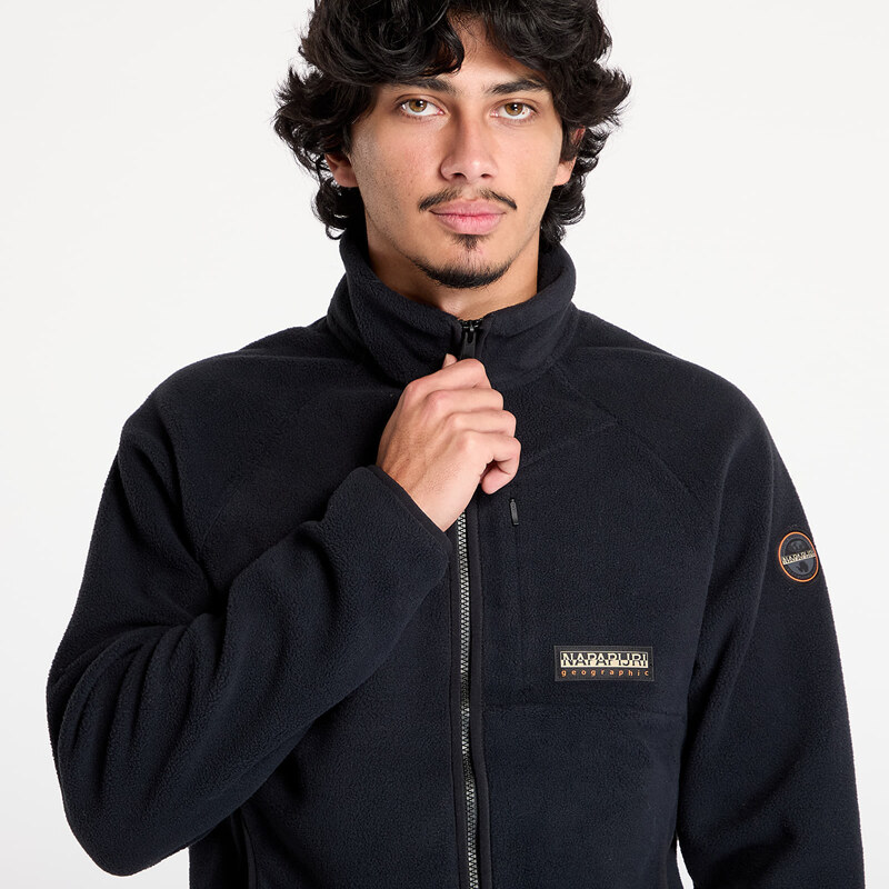 Felpa Napapijri T-Dolent Full-Zip Hoodie Black S