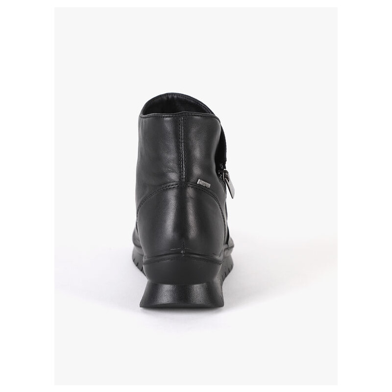 Igi&Co Stivaletti Donna In Pelle Con Zeppa Tronchetti Nero Taglia 35