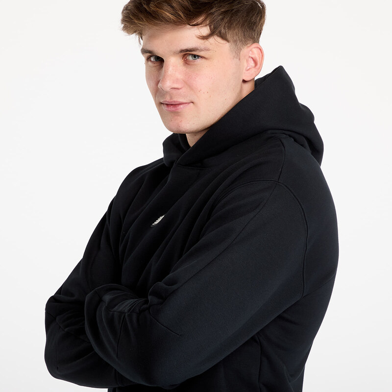 Felpa New Balance Hoops Uniform Hoodie Black S