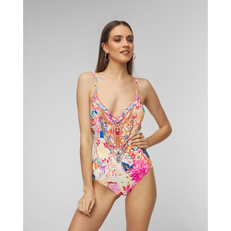 Costume Da Bagno Camilla V Neck Underwire One Piece