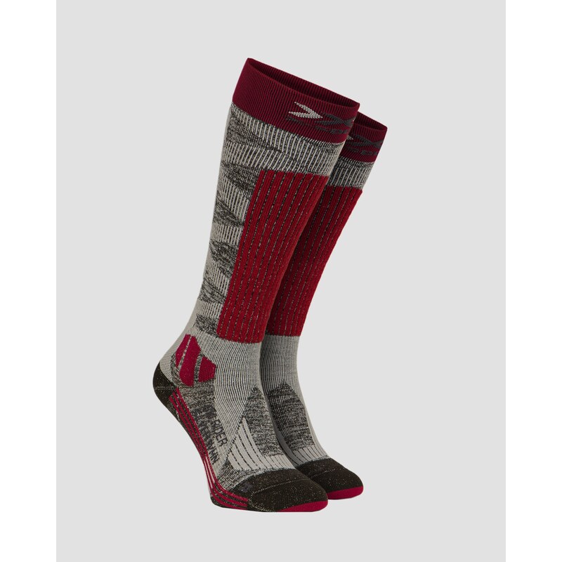Calzini Da Donna Da Sci X-socks Ski Rider Silver 4.0