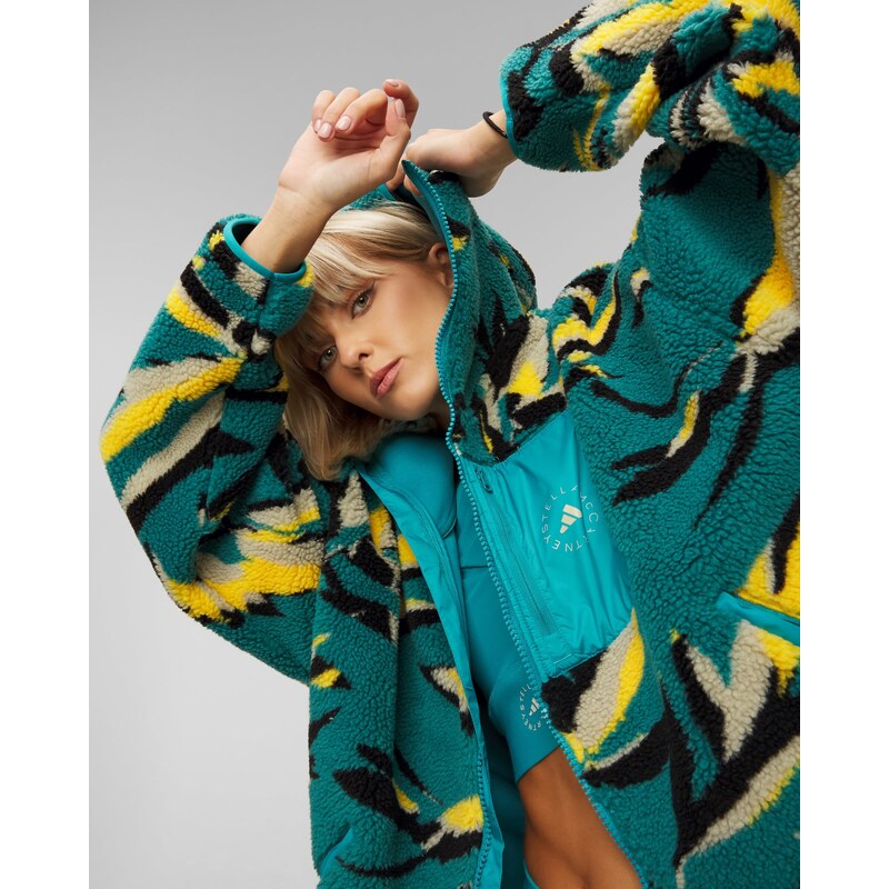 Giacca con pile da donna Adidas by Stella McCartney Jaq Fleece